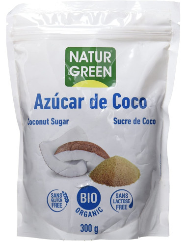 SUCRE DE COCO 300 Gr NATUR GREEN