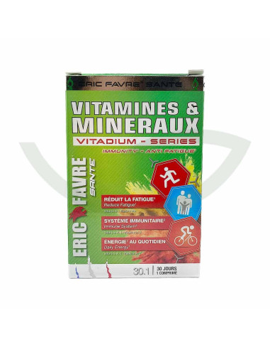 Vitamines & Minéraux ERIC FAVRE 30...