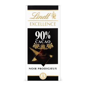 CHOCOLAT LINDT 90% Cacao 100g
