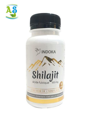 Shilajit Indoka 100mg 60Gelules