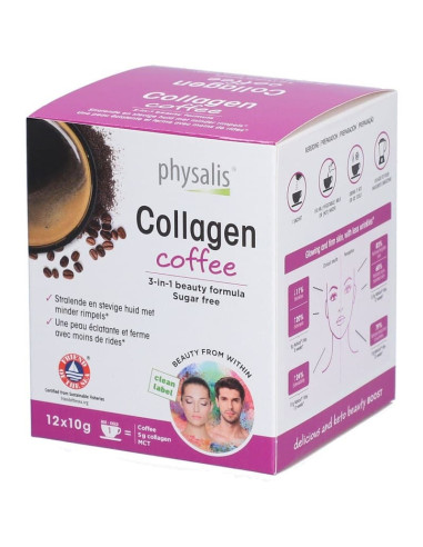 COLLAGEN COFFEE PHYSALIS 12x10g