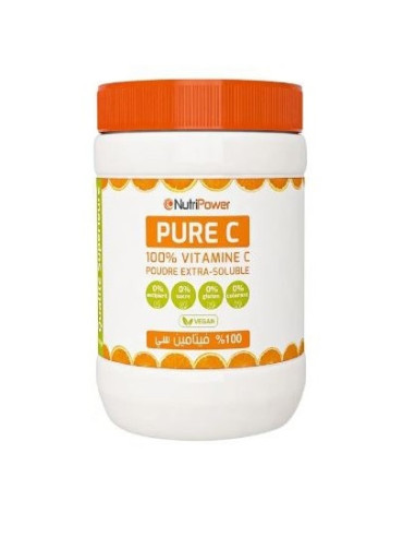 Pure C 100% poudre vitamine C 500g...