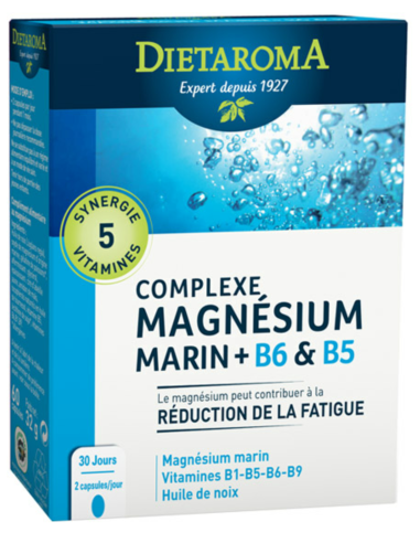 Complexe MAGNÉSIUM MARIN + B6 & B5 60...
