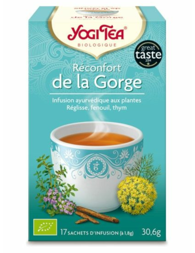 RÉCONFORT DE LA GORGE YOGI TEA 17...